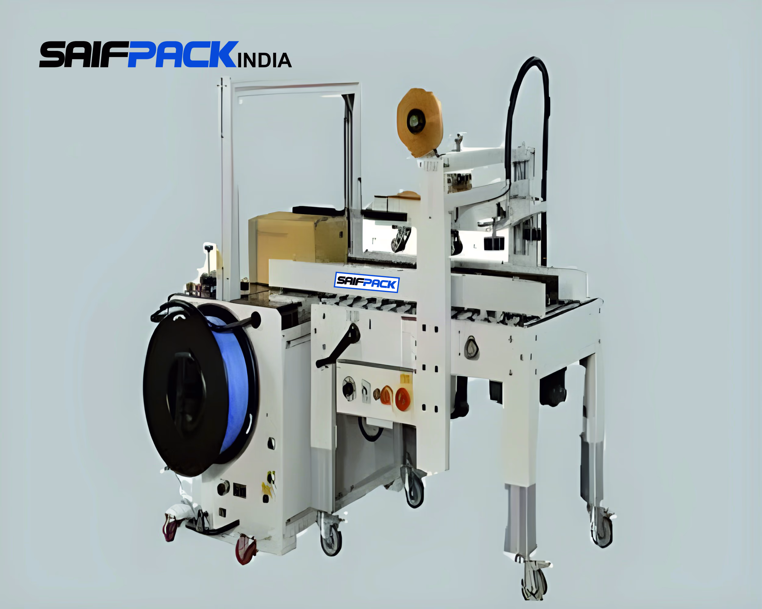 Chali Automatic Sealing & Strapping Combo Unit - CX2EX + JN85E