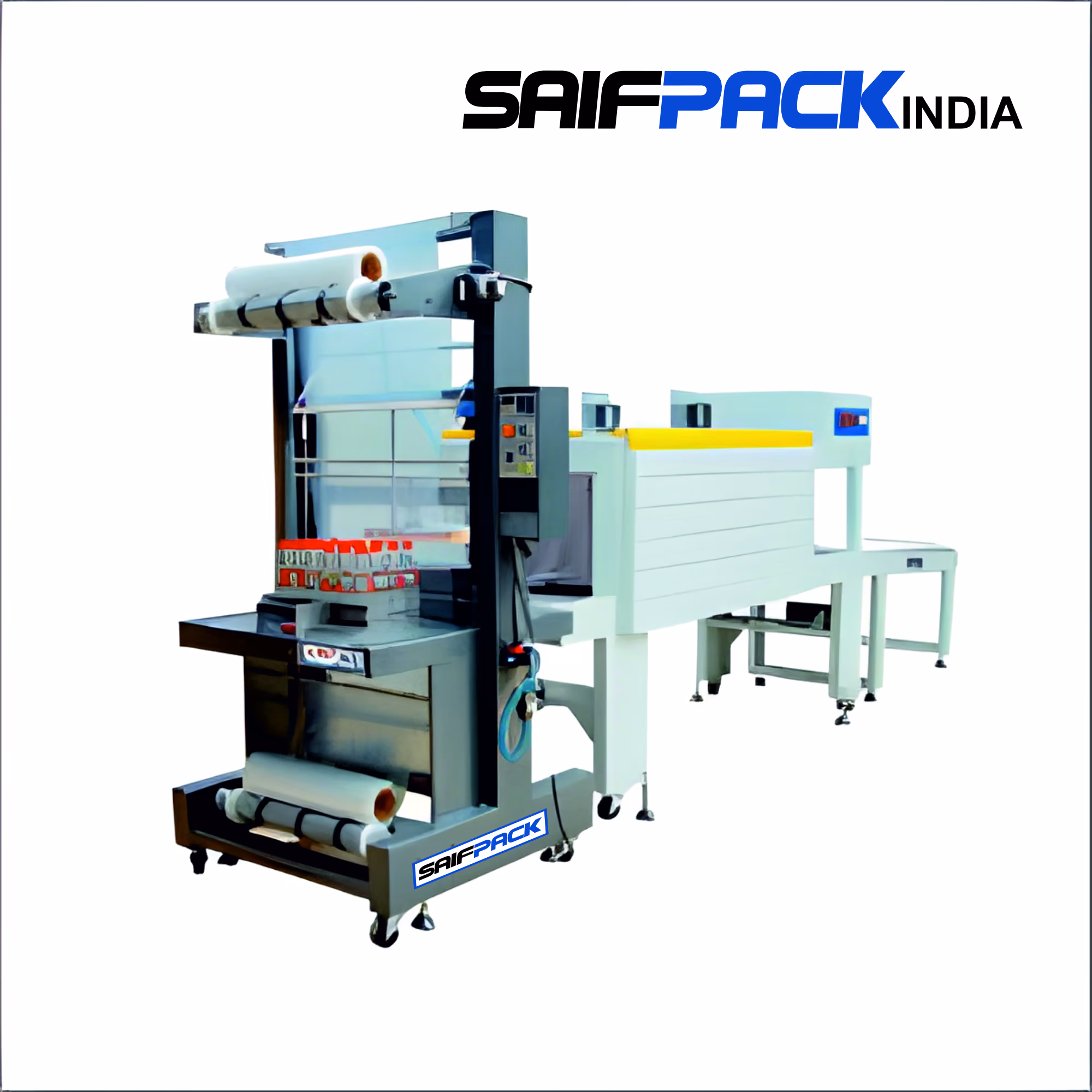 Shrink Tunnel With Web Sealer Product Code : SPWS 6540-5540L-PE